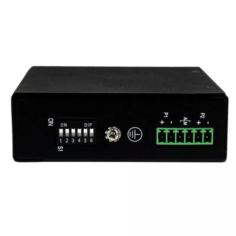 StarTech.com 5-Port Unmanaged Industrial Gigabit Ethernet Switch – DIN-Schiene / wandmontierbar