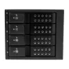 StarTech.com 4-Schacht-Trayless-Hot-Swap-Mobile-Rack-Backplane aus Aluminium für 3,5″ SAS II/SATA III – 6 Gbit/s HDD