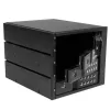 StarTech.com 4-Schacht-Trayless-Hot-Swap-Mobile-Rack-Backplane aus Aluminium für 3,5″ SAS II/SATA III – 6 Gbit/s HDD