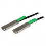 StarTech.com MSA-konformes QSFP+ Direct-Attach Twinax-Kabel – 2 m (6,6 ft)~MSA Uncoded Kompatibel 2m 40G QSFP+ zu QSFP+ Direct Attach Breakout-Kabel Twinax – 40 GbE QSFP+ Kupfer-DAC 40 Gbps stromsparendes passives Transceiver-Modul DAC