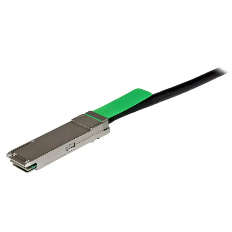 StarTech.com MSA-konformes QSFP+ Direct-Attach Twinax-Kabel – 2 m (6,6 ft)~MSA Uncoded Kompatibel 2m 40G QSFP+ zu QSFP+ Direct Attach Breakout-Kabel Twinax – 40 GbE QSFP+ Kupfer-DAC 40 Gbps stromsparendes passives Transceiver-Modul DAC