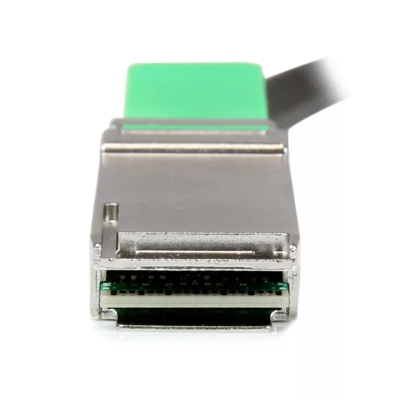 StarTech.com MSA-konformes QSFP+ Direct-Attach Twinax-Kabel – 2 m (6,6 ft)~MSA Uncoded Kompatibel 2m 40G QSFP+ zu QSFP+ Direct Attach Breakout-Kabel Twinax – 40 GbE QSFP+ Kupfer-DAC 40 Gbps stromsparendes passives Transceiver-Modul DAC
