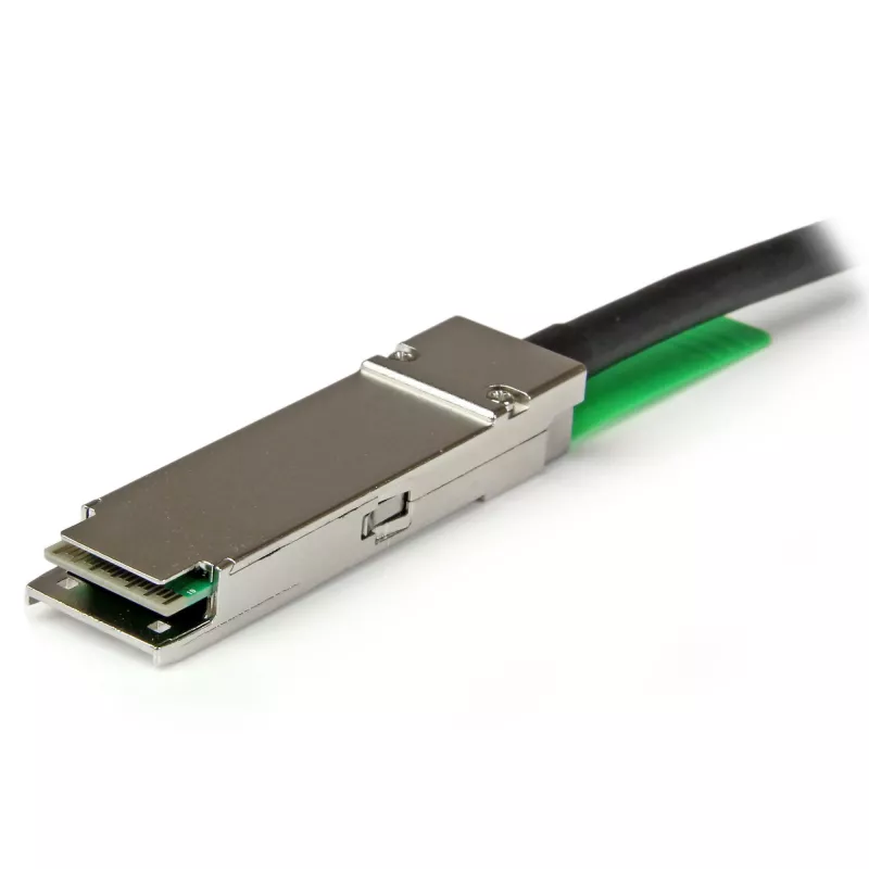 StarTech.com MSA-konformes QSFP+ Direct-Attach Twinax-Kabel – 2 m (6,6 ft)~MSA Uncoded Kompatibel 2m 40G QSFP+ zu QSFP+ Direct Attach Breakout-Kabel Twinax – 40 GbE QSFP+ Kupfer-DAC 40 Gbps stromsparendes passives Transceiver-Modul DAC