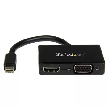 StarTech.com Travel A/V Adapter: 2-in-1 Mini DisplayPort auf HDMI oder VGA Konverter