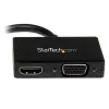 StarTech.com Travel A/V Adapter: 2-in-1 Mini DisplayPort auf HDMI oder VGA Konverter