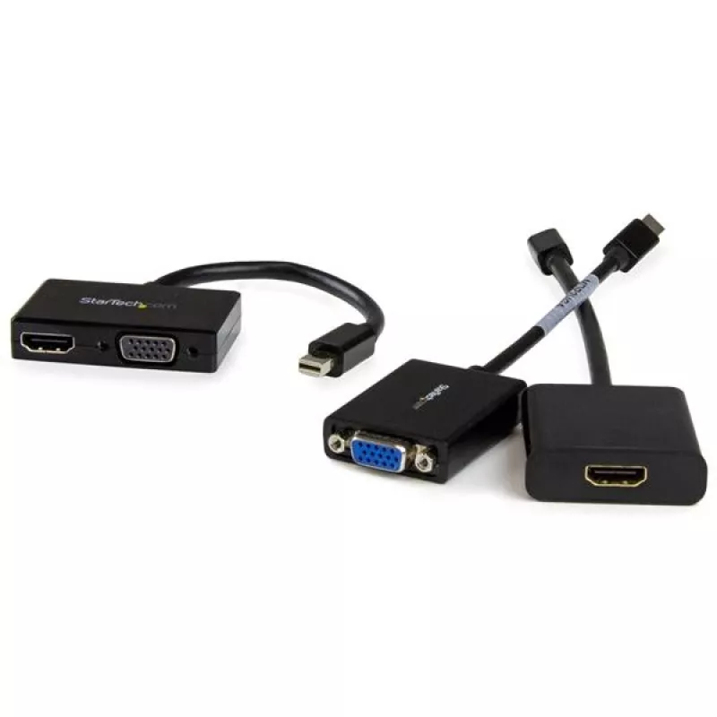 StarTech.com Travel A/V Adapter: 2-in-1 Mini DisplayPort auf HDMI oder VGA Konverter