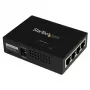 StarTech.com 4-Port Gigabit Midspan – PoE+ Injektor – 802.3at/af