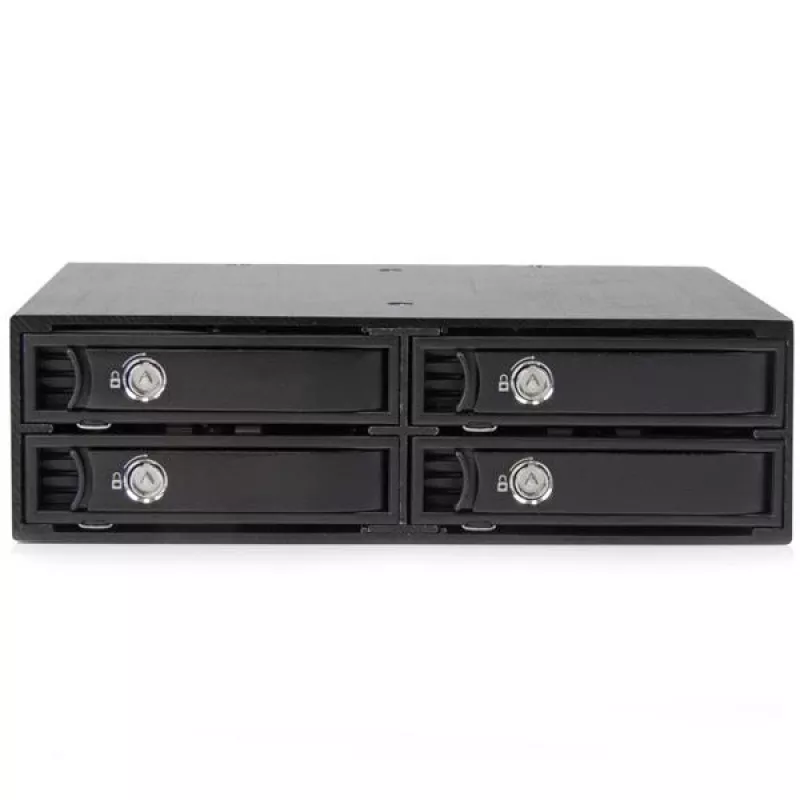 StarTech.com 4-Bay-Wechselrahmen-Rückwandplatine für 2,5-Zoll-SATA/SAS-Laufwerke