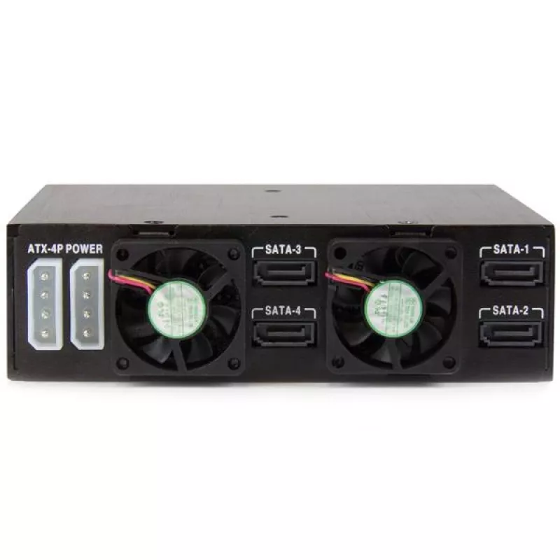 StarTech.com 4-Bay-Wechselrahmen-Rückwandplatine für 2,5-Zoll-SATA/SAS-Laufwerke