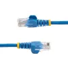StarTech.com Cat5e Patchkabel mit snagless RJ45-Steckern – 3 m, Blau