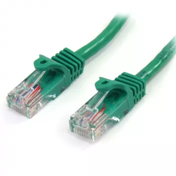 StarTech.com Cat5e Patchkabel mit snagless RJ45-Steckern – 3 m, Grün
