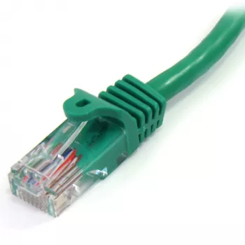 StarTech.com Cat5e Patchkabel mit snagless RJ45-Steckern – 3 m, Grün