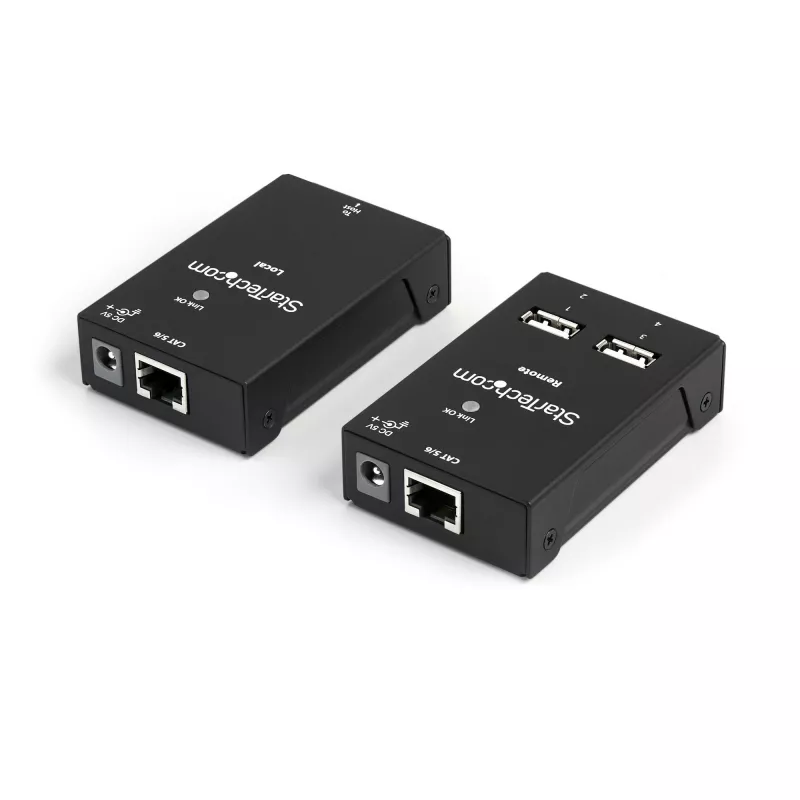 StarTech.com 4-Port USB 2.0-über-Cat5-oder-Cat6-Extender – 130 ft (40 m)