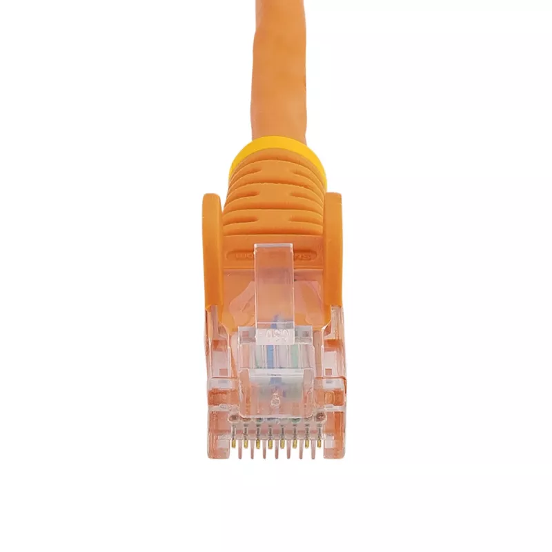 StarTech.com Cat5e Patchkabel mit rastnasenschutzlosen RJ45-Steckern – 3 m, Orange