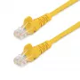 StarTech.com Cat5e Patchkabel mit knickschutztüllenlosen RJ45-Steckern – 1 m, Gelb