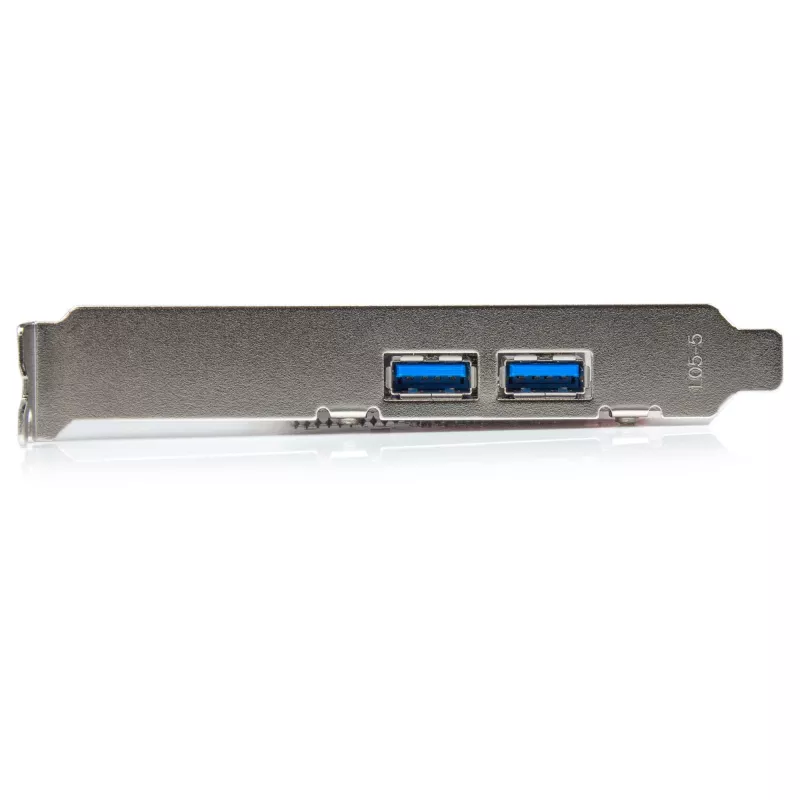 StarTech.com 4-Port PCI Express USB 3.0-Karte – 2 externe & 2 interne – SATA-Strom – UASP-Unterstützung – 2 interne (IDC) Motherboard-Stil-Header