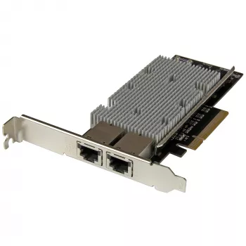 StarTech.com 2-Port PCI Express 10GBase-T Ethernet-Netzwerkkarte – mit Intel X540 Chipsatz