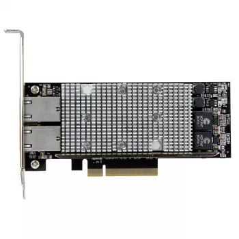 StarTech.com 2-Port PCI Express 10GBase-T Ethernet-Netzwerkkarte – mit Intel X540 Chipsatz