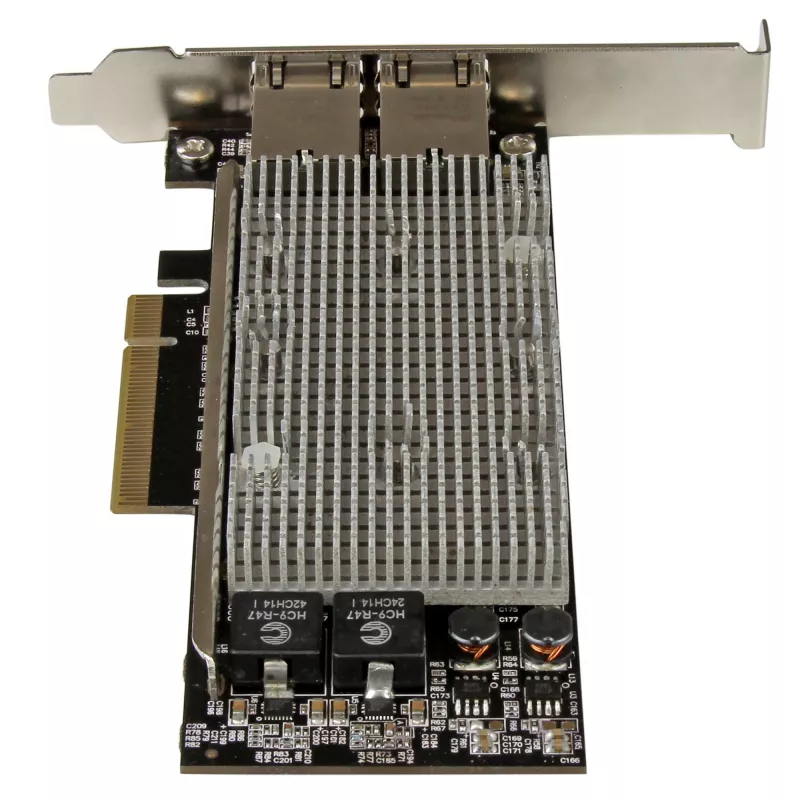 StarTech.com 2-Port PCI Express 10GBase-T Ethernet-Netzwerkkarte – mit Intel X540 Chipsatz