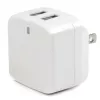 StarTech.com Dual-Port USB-Wandladegerät – internationales Reisen – 17 W/3,4 A – Weiß