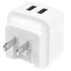 StarTech.com Dual-Port USB-Wandladegerät – internationales Reisen – 17 W/3,4 A – Weiß