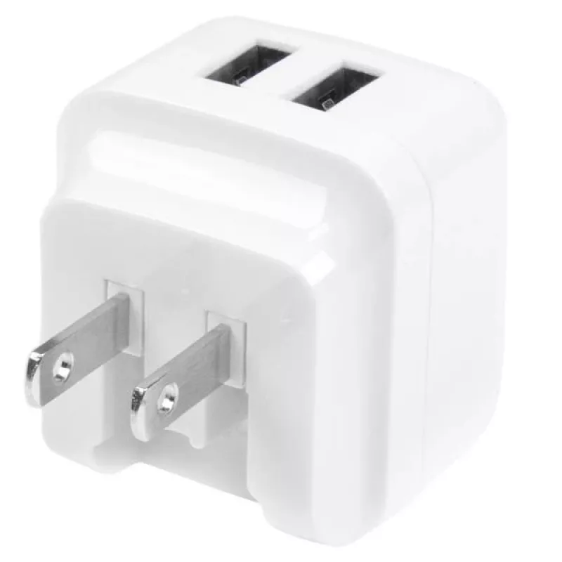 StarTech.com Dual-Port USB-Wandladegerät – internationales Reisen – 17 W/3,4 A – Weiß