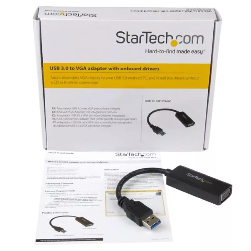 StarTech.com USB 3.0 auf VGA Adapter - On-Board-Treiberinstallation - 1920x1200