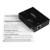 StarTech.com 1-Port Gigabit PoE+ Extender - 802.3at und 802.3af - 100 m