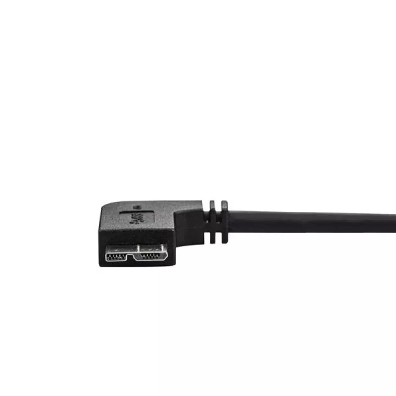 StarTech.com schlank Micro-USB 3.0 Kabel - M/M - rechtwinkliges Micro-USB - 2m (6ft)
