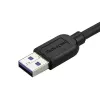 StarTech.com schlank Micro-USB 3.0 Kabel - M/M - rechtwinkliges Micro-USB - 2m (6ft)