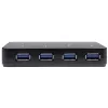 StarTech.com 4-Port USB 3.0 Hub plus Dedicated Charging Port - 1 x 2,4A Port~4-Port USB 3.0 Hub (5Gbps) plus Dedicated Charging Port - 1 x 2,4A Port