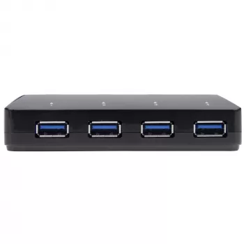 StarTech.com 4-Port USB 3.0 Hub plus Dedicated Charging Port - 1 x 2,4A Port~4-Port USB 3.0 Hub (5Gbps) plus Dedicated Charging Port - 1 x 2,4A Port