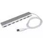 StarTech.com 7-Port USB Hub, USB A auf 7x USB-A Ports, USB 5Gbps, robustes Design, Bus- oder Selbstversorgung, tragbarer Laptop USB 3.0 Hub Erweiterung mit Netzteil