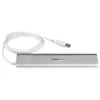 StarTech.com 7-Port USB Hub, USB A auf 7x USB-A Ports, USB 5Gbps, robustes Design, Bus- oder Selbstversorgung, tragbarer Laptop USB 3.0 Hub Erweiterung mit Netzteil