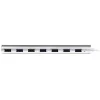 StarTech.com 7-Port USB Hub, USB A auf 7x USB-A Ports, USB 5Gbps, robustes Design, Bus- oder Selbstversorgung, tragbarer Laptop USB 3.0 Hub Erweiterung mit Netzteil
