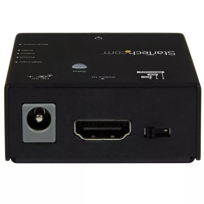StarTech.com EDID-Emulator für HDMI-Displays – 1080p, Schwarz, Stahl, RoHS, CE, FCC, 1920 x 1080 Pixel, 720p, 1080p, HDMI