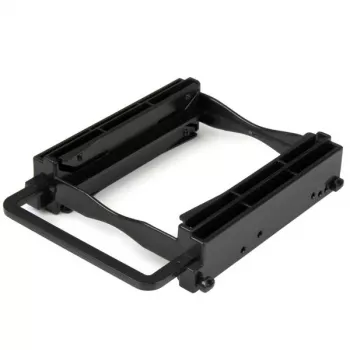 StarTech.com Dualer 2,5-Zoll SSD-/HDD-Montagerahmen für 3,5-Zoll-Laufwerksschacht – werkzeuglose Installation