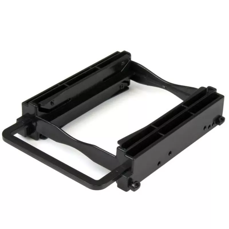 StarTech.com Dualer 2,5-Zoll SSD-/HDD-Montagerahmen für 3,5-Zoll-Laufwerksschacht – werkzeuglose Installation