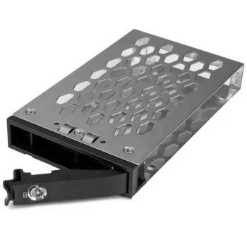 StarTech.com 2,5-Zoll-Hot-Swap-Festplatteneinschub, 2,5 Zoll, Blendenpanel, Schwarz, Silber, 2,5 Zoll, Kunststoff, Stahl, 70 mm