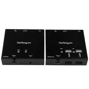 StarTech.com HDMI-over-CAT6-Extender mit 4-Port-USB-Hub – 50 m – 1080p