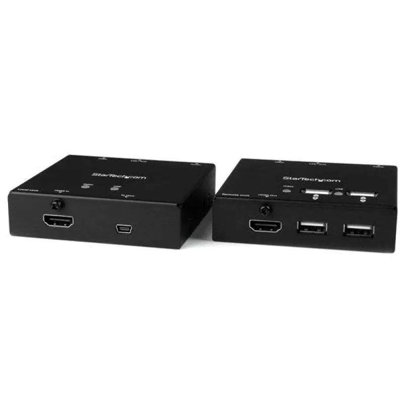 StarTech.com HDMI-over-CAT6-Extender mit 4-Port-USB-Hub – 50 m – 1080p