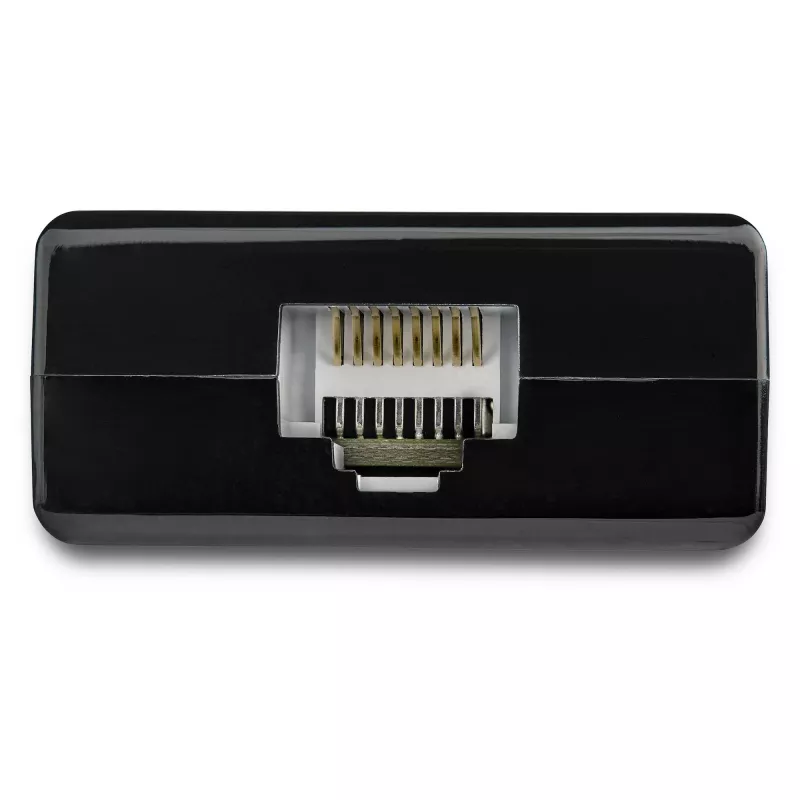 StarTech.com USB-zu-Ethernet-Adapter, USB 3.0 zu 10/100/1000 Gigabit Ethernet LAN-Konverter für Laptops, 11,8″/30 cm fest angebrachtes Kabel, USB-zu-RJ45-Adapter, NIC-Adapter, USB-Netzwerkadapter