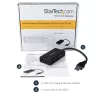 StarTech.com USB-zu-Ethernet-Adapter, USB 3.0 zu 10/100/1000 Gigabit Ethernet LAN-Konverter für Laptops, 11,8″/30 cm fest angebrachtes Kabel, USB-zu-RJ45-Adapter, NIC-Adapter, USB-Netzwerkadapter