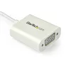 StarTech.com USB-C-auf-VGA-Adapter - Weiß, 3.2 Gen 1 (3.1 Gen 1), USB Type-C, VGA (D-Sub) Ausgang, 1920 x 1200 Pixel
