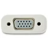 StarTech.com USB-C-auf-VGA-Adapter - Weiß, 3.2 Gen 1 (3.1 Gen 1), USB Type-C, VGA (D-Sub) Ausgang, 1920 x 1200 Pixel