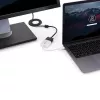 StarTech.com USB-C-auf-VGA-Adapter - Weiß, 3.2 Gen 1 (3.1 Gen 1), USB Type-C, VGA (D-Sub) Ausgang, 1920 x 1200 Pixel