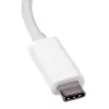 StarTech.com USB-C auf DisplayPort-Adapter – 4K 60Hz/8K 30Hz – USB-Typ-C auf DP 1.4 HBR2-Adapter-Dongle – Kompakter USB-C (DP Alt Mode) Monitor-Videokonverter – Thunderbolt 3 kompatibel – Weiß