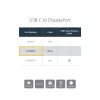 StarTech.com USB-C auf DisplayPort-Adapter – 4K 60Hz/8K 30Hz – USB-Typ-C auf DP 1.4 HBR2-Adapter-Dongle – Kompakter USB-C (DP Alt Mode) Monitor-Videokonverter – Thunderbolt 3 kompatibel – Weiß