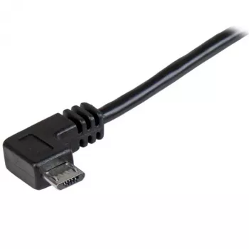 StarTech.com Micro-USB Lade- und Synchronisationskabel M/M – rechtwinkliger Micro-USB – 24 AWG – 2 m