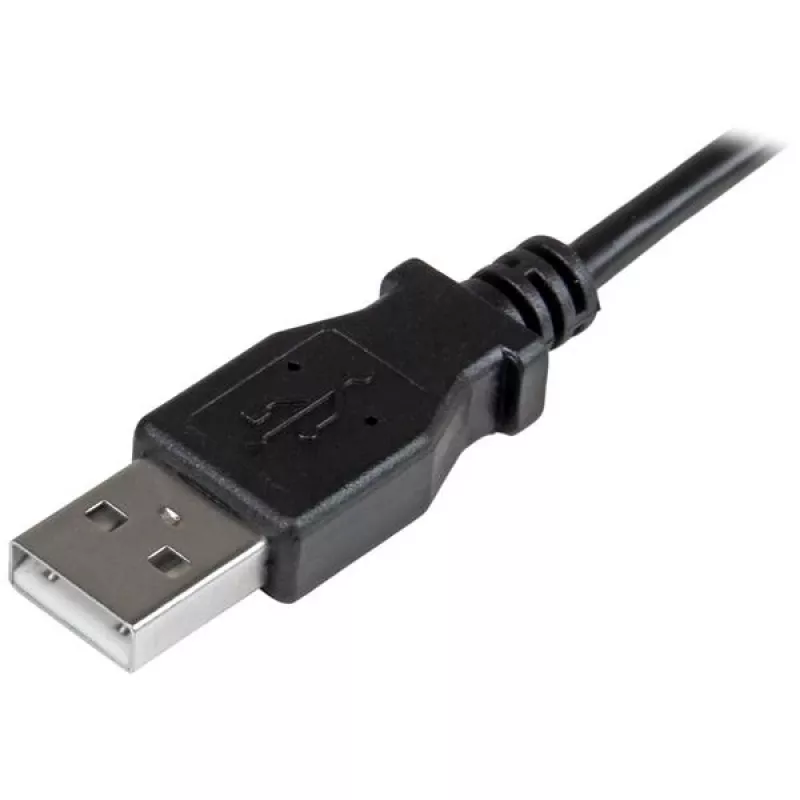 StarTech.com Micro-USB Lade- und Synchronisationskabel M/M – rechtwinkliger Micro-USB – 24 AWG – 2 m